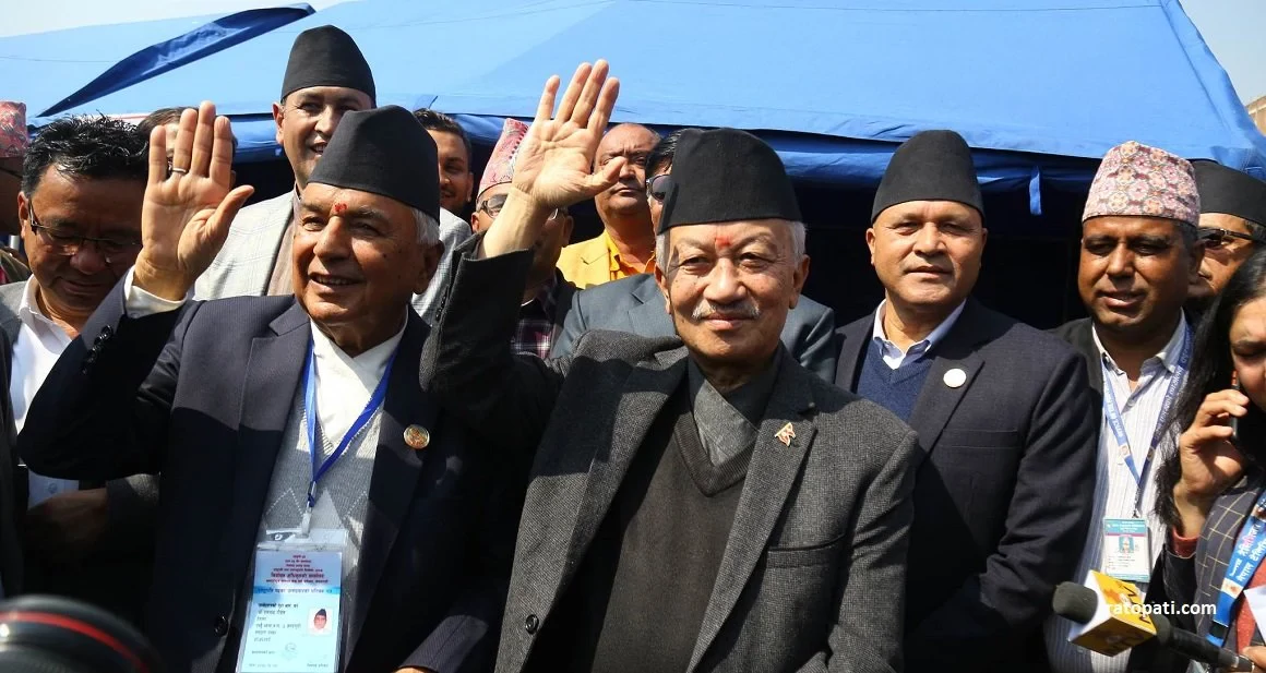 IN PICS: Nepal's third presidential election; lawmakers cast their votes