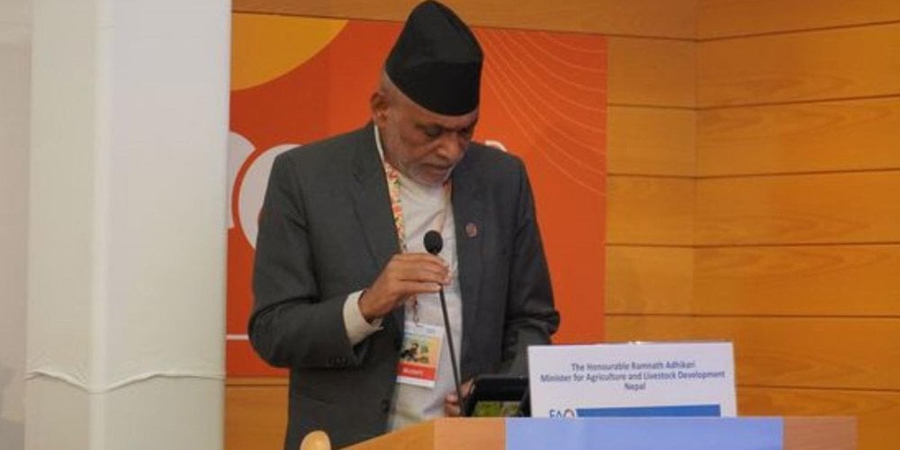 Biodiversity contributes to sustainability of agriculture, Minister Adhikari says