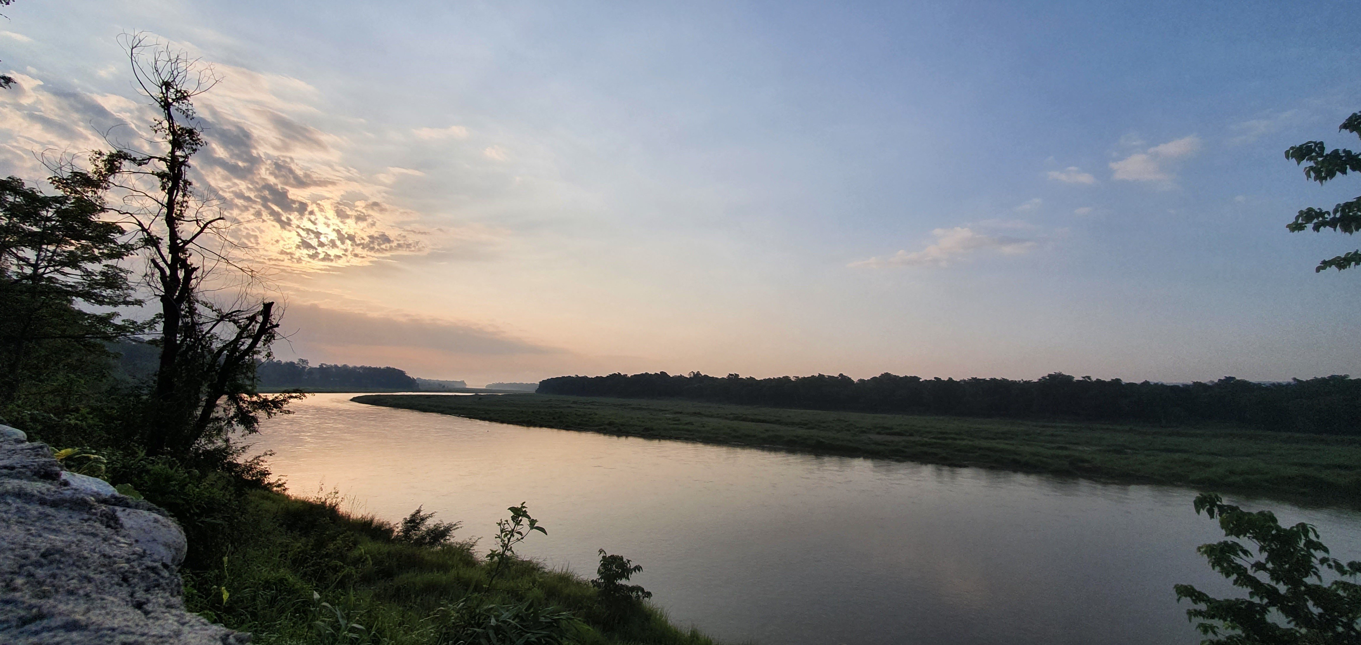 Emergency embankment along Rapti River gives a respite to locals
