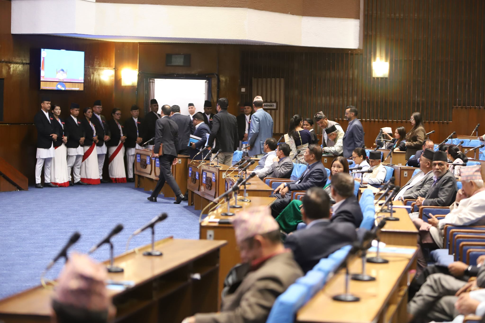 Rastriya Swatantra Party and Rastriya Prajatantra Party Boycott House of Representatives Meeting