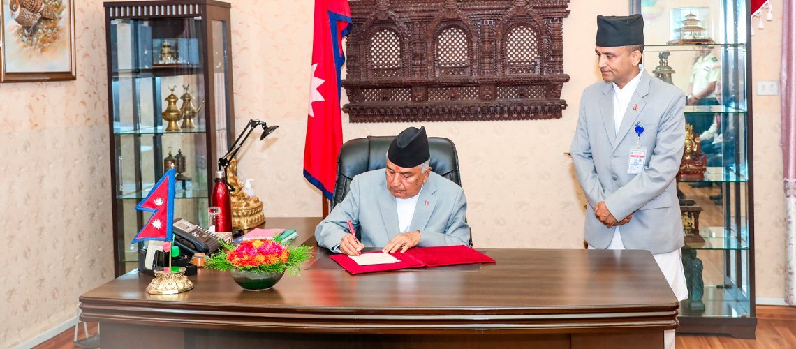 Four ordinances published in Nepal Gazette