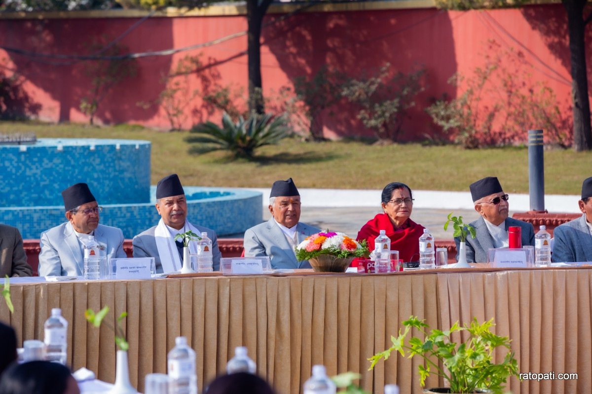 Good governance, peace are Nepalis' desires: President Paudel