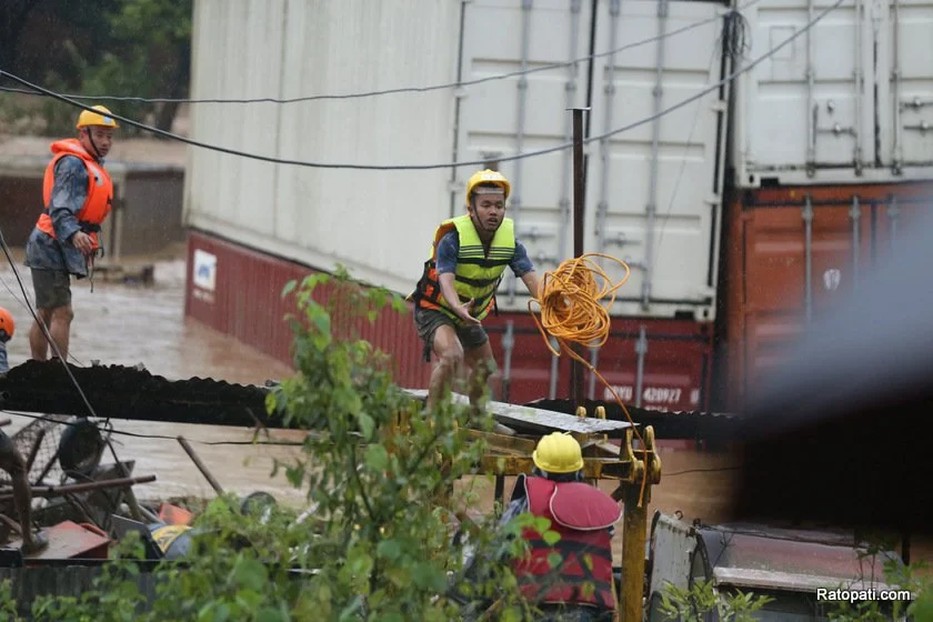 Over 20,000 security personnel deployed for flood rescue operations nationwide