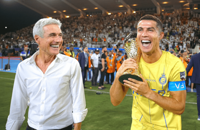 Ronaldo scores and wins first trophy with Al-Nassr