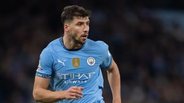 Man City's Dias ruled out for 'three or four weeks'