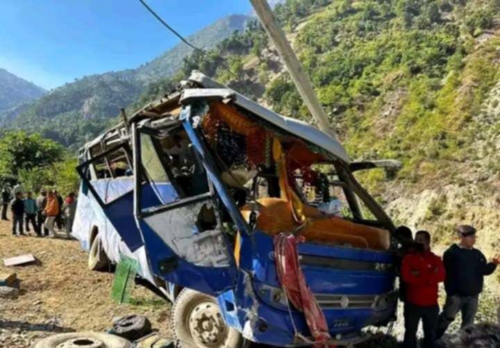 Nine injured in bus accident in Rukum West