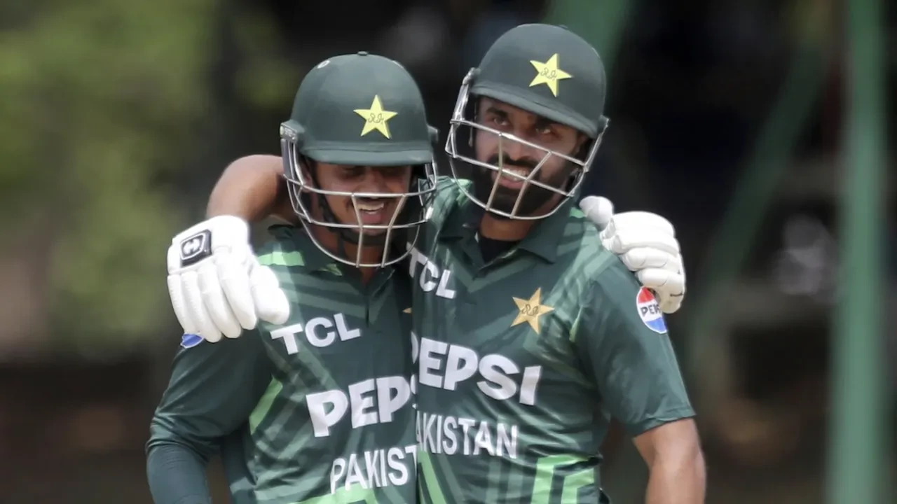 Pakistan v Zimbabwe: Ayub's 53-ball century levels series