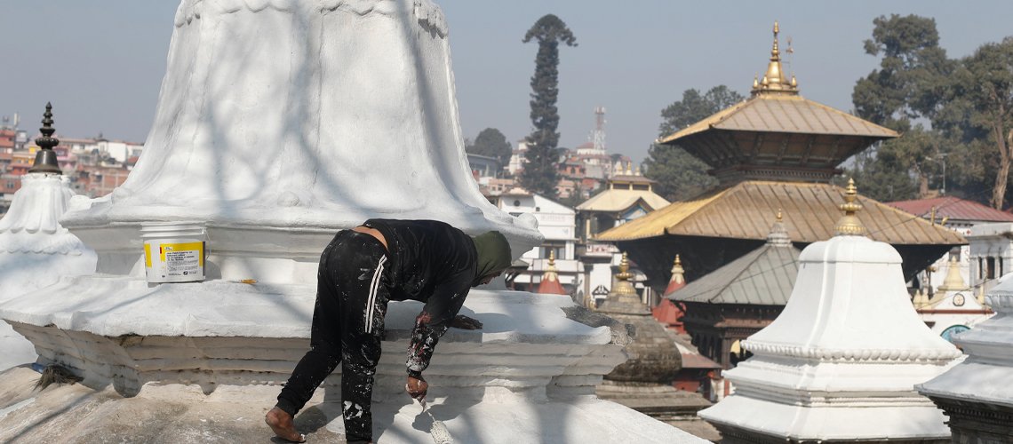 Preparations begin for Maha Shivaratri at Pashupatinath (photos)