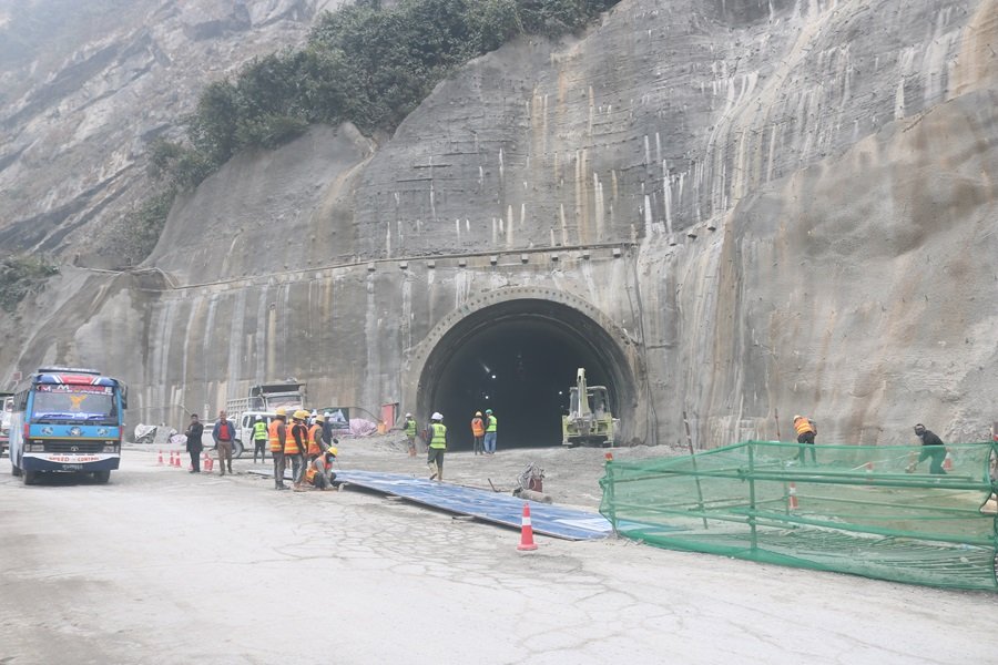 Siddhababa tunnel way breakthrough today