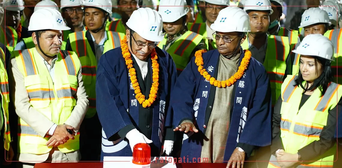 Nagdhunga-Sisne Khola Tunnel achieves breakthrough (with pictures)
