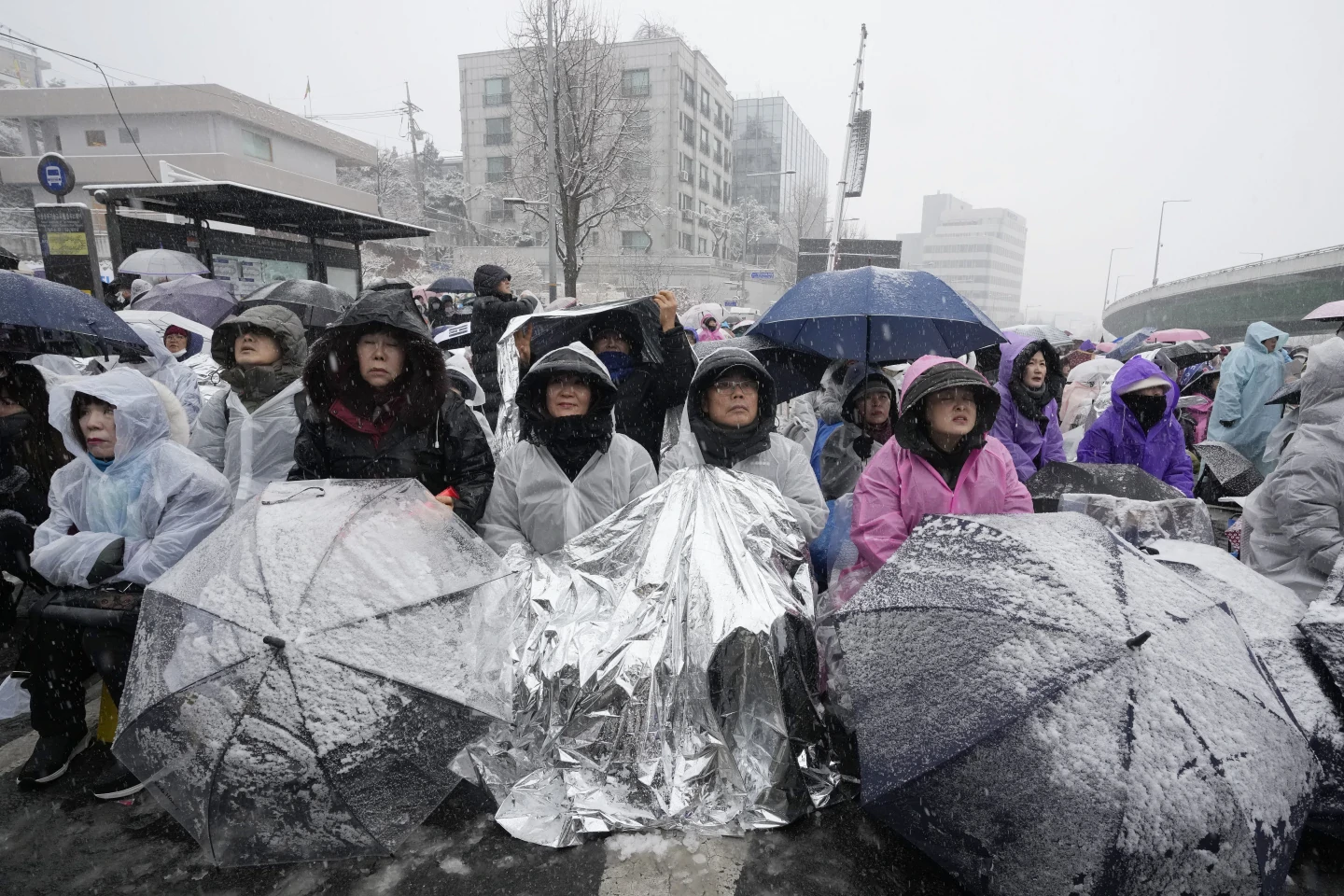 South Korean protesters brave cold to demand Yoon’s ouster as detention deadline looms