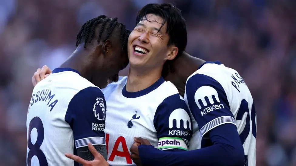 Son Heung-min shines as Spurs rally to defeat West Ham 4-1