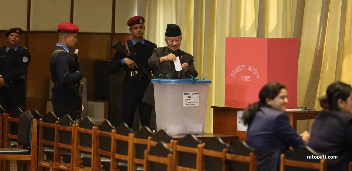 Results of Nepal's third presidential election expected by 7 PM today