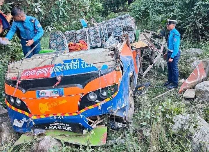 One dead, two injured in Surkhet mini bus accident