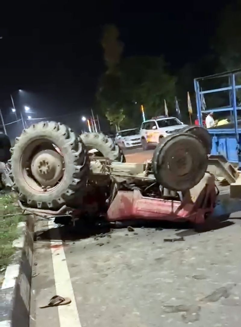 Three killed in tractor accident