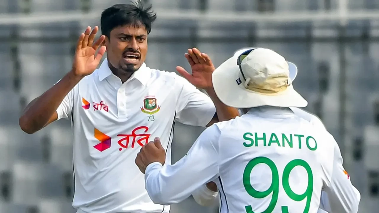 Taijul Islam's five-for headlines 16-wicket opening day