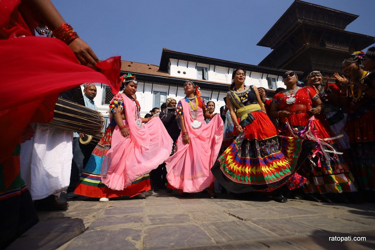 In pictures: Tharu community celebrates Maghi in Kathmandu