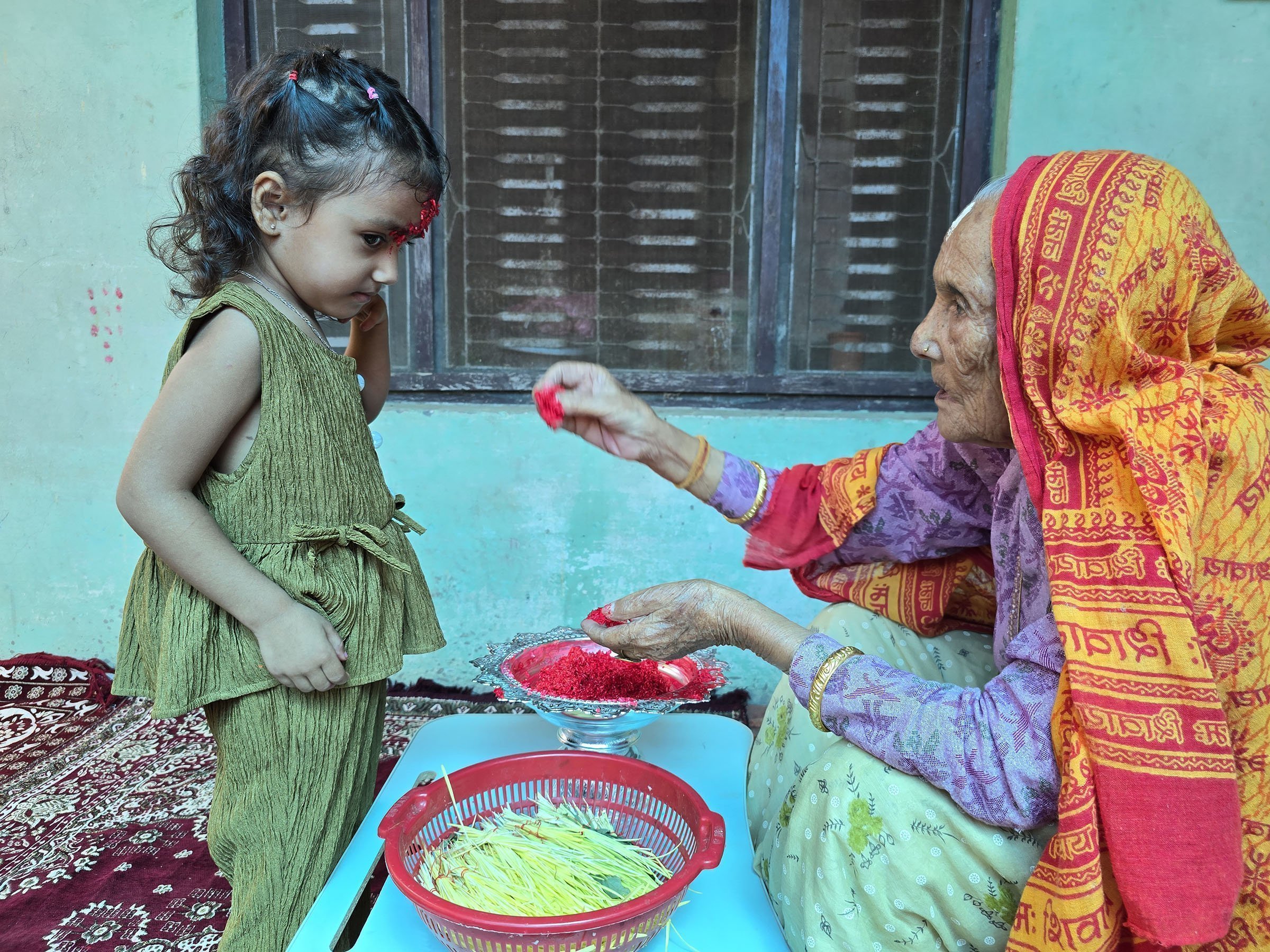 Tika and jamara offerings continue on Papankusha Ekadashi