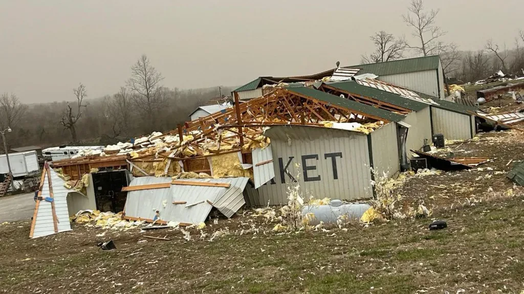 At least 34 dead as tornadoes tear through southern US