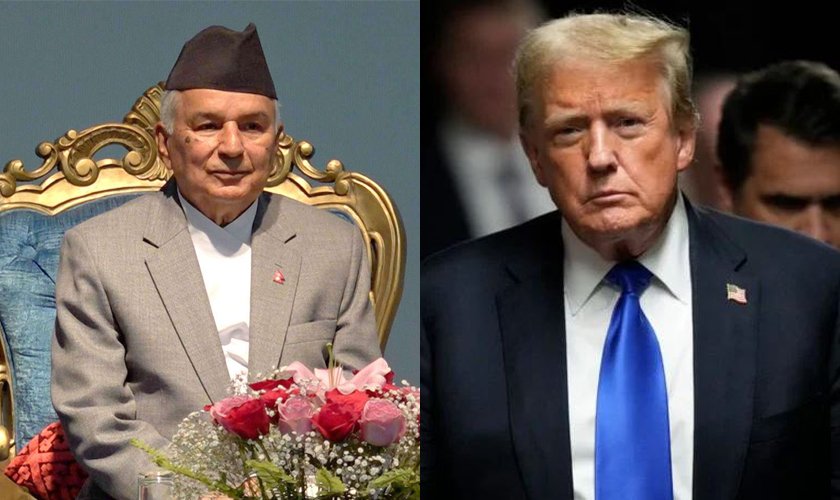 President Paudel felicitates US President Trump