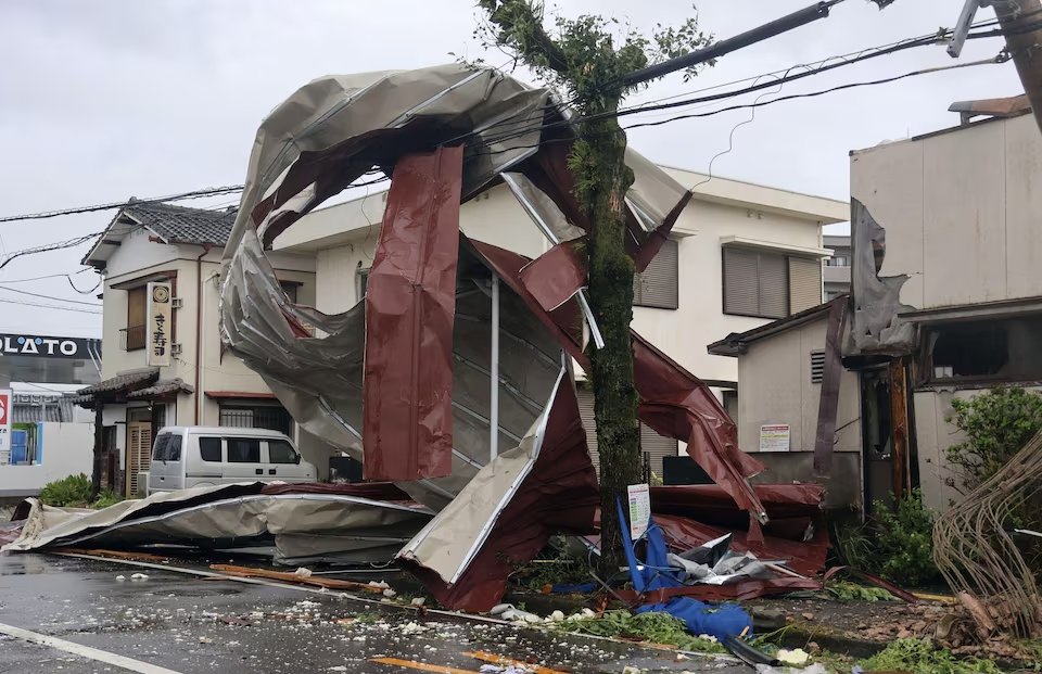 Millions evacuated as typhoon slams Japan's Kyushu