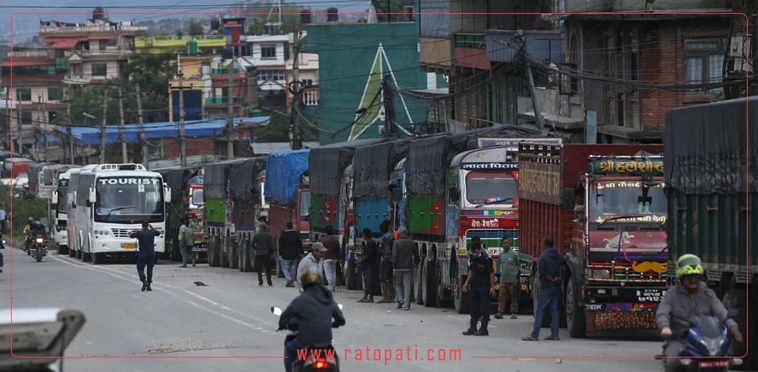 In pictures: Vehicles stranded on highways due to landslides