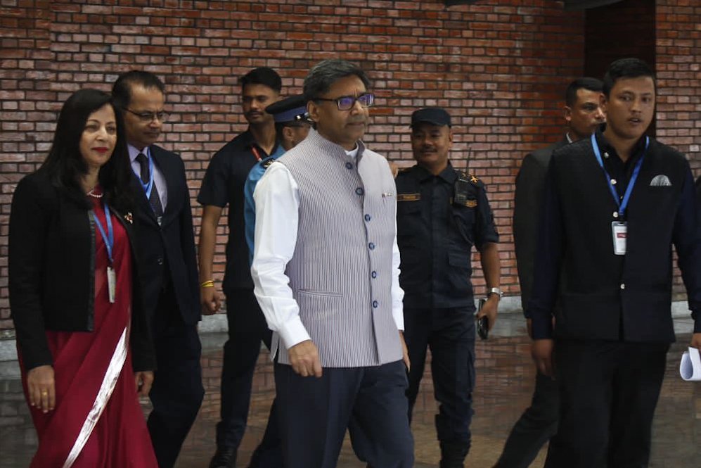 Indian foreign secretary Vikram Misri lands in Kathmandu