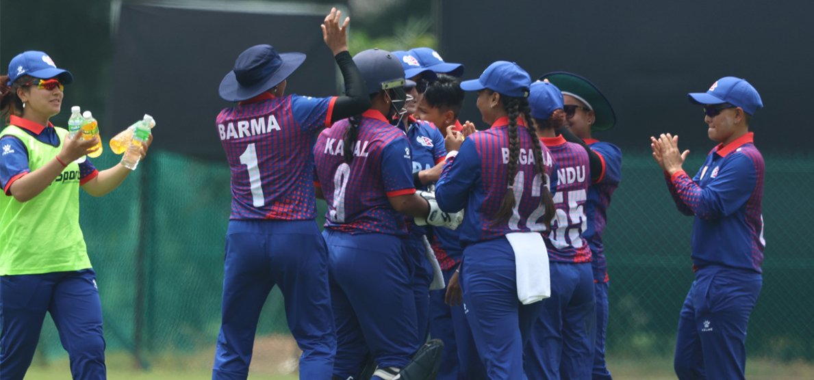 Women's T20 Quadrangular Series: Nepal wins by 6 wickets