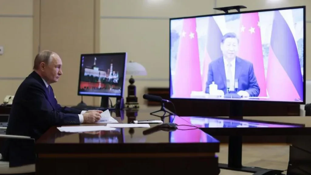 Xi and Putin hold video call after Trump's inauguration