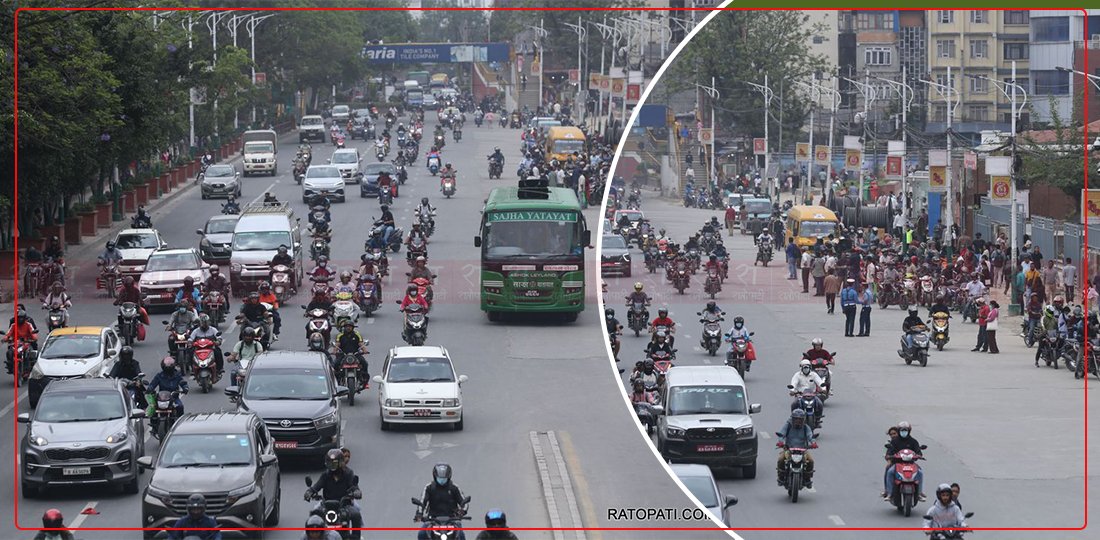 Mass Exodus from the Valley for Dashain