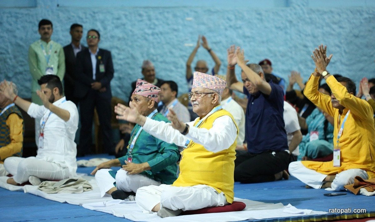 Parliament hosts yoga and meditation programs for MPs (photos)